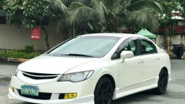 White Honda Civic 2007 for sale in Automatic