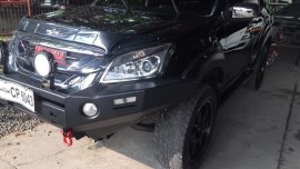 Black Isuzu Mu-X 2016 for sale in Imus