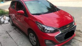 Red Chevrolet Spark 2019 for sale in Quezon City