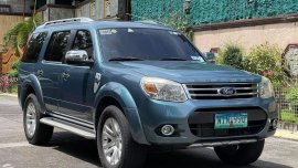 Blue Ford Everest 2013 for sale in Las Piñas