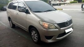 Silver Toyota Innova 2012 for sale in Manual