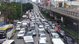 Vehicle volume in EDSA now almost same during pre-pandemic