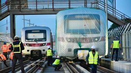 MRT-7 on target for 2022 opening as second batch of trains arrive