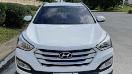 Selling White Hyundai Santa Fe 2015 in Muntinlupa