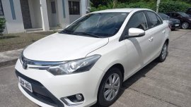 White Toyota Vios 2016 for sale in Lucena