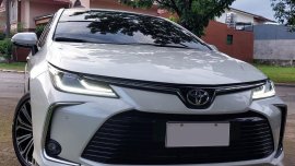 Pearl White Toyota Corolla Altis 2020 for sale in Automatic