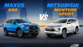 2022 Maxus D90 vs Mitsubishi Montero Sport Comparison: Spec Sheet Battle 