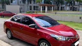 Red Toyota Vios 2016 for sale in Imelda