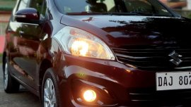 Red Suzuki Ertiga 2018 for sale in Automatic