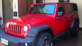 Selling Red Jeep Rubicon 2015 in Pateros