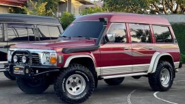 Red Nissan Patrol Safari 1997 for sale in Quezon