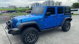 Blue Jeep Wrangler 2016 for sale in Pasig