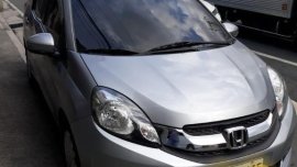 Silver Honda Mobilio 2015 for sale in Quezon