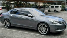Silver Honda Accord 2012 for sale in Mandaluyong