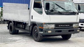 2021 FUSO CANTER ALUMINUM DROPSIDE 14.9FT WIDE WITH POWER LIFTER MOLYE 4D33 ENGINE