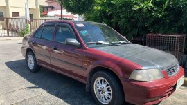 Selling Red Honda City 1999 in San Pedro