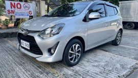Pearl White Toyota Wigo 2017 for sale in Pasig