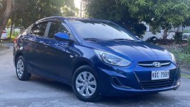 Blue Hyundai Accent 2016 for sale in Manual