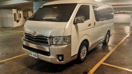 White Toyota Hiace Super Grandia 2019 for sale in Pateros