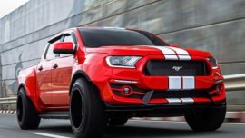 This Ford Ranger gets a Mustang-inspired front end