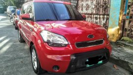 Red Kia Soul 2010 for sale in Makati