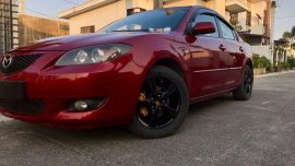Selling Red Mazda 3 2005 in Valenzuela