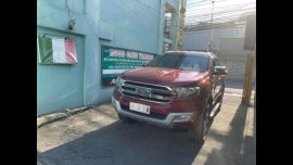 Red Ford Everest 2016 SUV for sale 