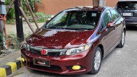 Red Honda Civic 2013 for sale in Imus