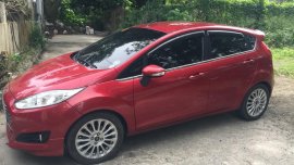 Red Ford Fiesta 2017 for sale in Manila