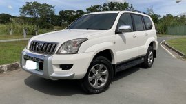 Pearl White Toyota Prado 2009 for sale in Pasig 