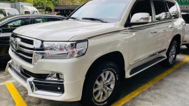 Pearl White Toyota Land Cruiser 2021 for sale in Manila