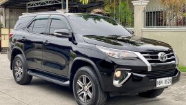 Black Toyota Fortuner 2017 for sale in Angeles