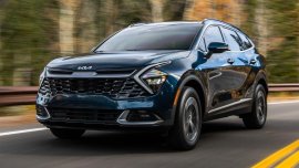 2022 Kia Sportage Hybrid debuts with 805 km driving range