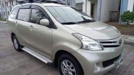 Silver Toyota Avanza 2015 for sale in Lucena