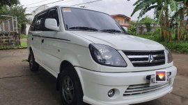 Pearl White Mitsubishi Adventure 2017 for sale in Manual
