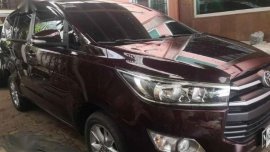 Selling Red Toyota Innova 2017 in San Pablo
