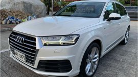 Pearl White Audi Q7 2018 for sale in Quezon