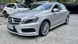 Pearl White Mercedes-Benz A-Class 2015 for sale in Pasig 