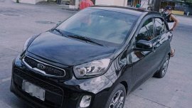Selling Black Kia Picanto 2017 in Cabuyao