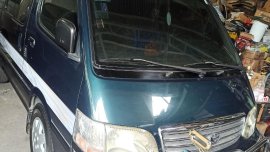 Black Toyota Hiace Super Grandia 2000 for sale in Quezon