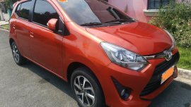 Selling Orange Toyota Wigo 2020 in Parañaque