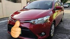 Red Toyota Vios 2014 for sale in Automatic