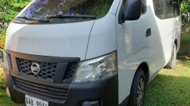White Nissan NV350 Urvan 2017 for sale in Mandaue