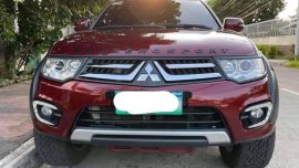 Red Mitsubishi Montero 2014 for sale in Mandaluyong
