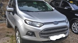 Silver Ford Ecosport 2015 for sale in Automatic
