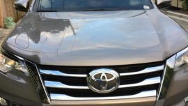 Grey Toyota Fortuner 2017 for sale in Manila
