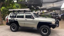 Silver Nissan Patrol Super Safari 2009 for sale in Caloocan 