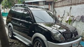 Black Mitsubishi Adventure 2008 for sale in Mandaue