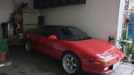 Red Toyota Mr2 1990 for sale