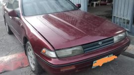 Selling Red Nissan Cefiro 1990 in Caloocan